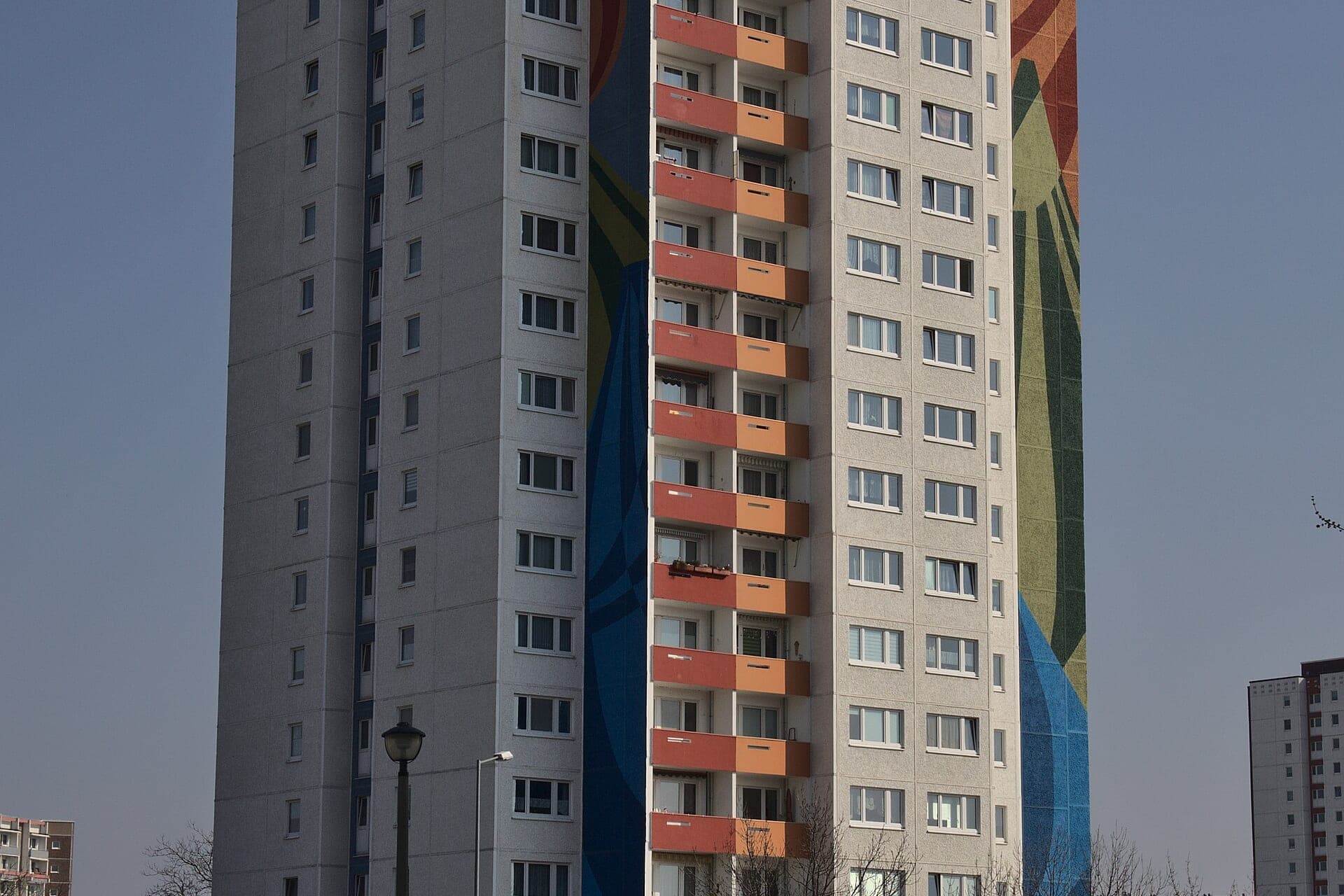 Contemporary Dubai residential towers